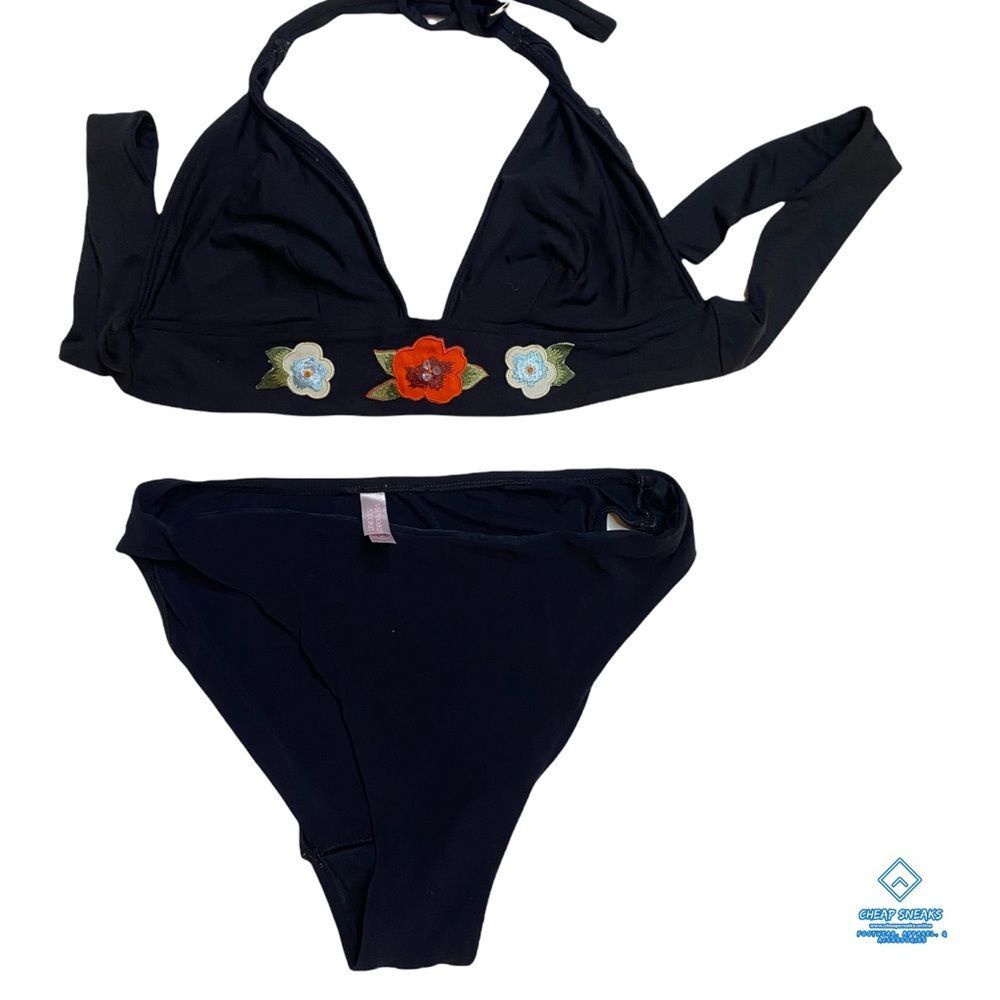 Victorias Secret Women’s Bathing Suit 2 piece Bikini size 10 Bottoms 34C Top